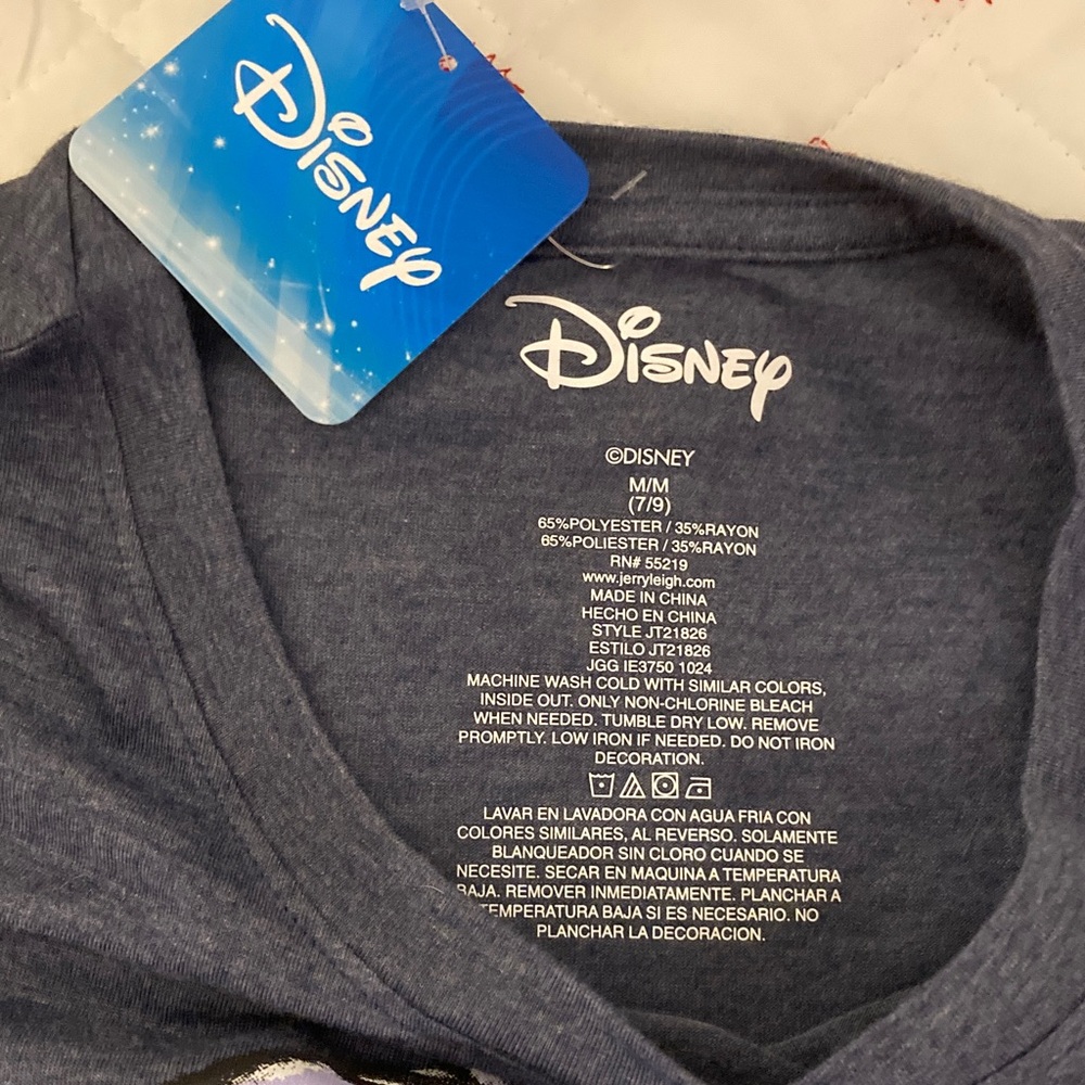Disney women’s Charcoal Stitch Tee - Picture 2 of 4
